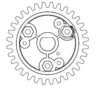 Spur Gear (7826279071922)